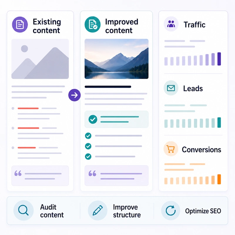 Improving SEO performance and business metrics